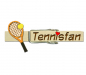 Preview: Glupperl mit einem hellbraunen Tennisschläger