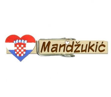 Glupperl mit dem Herzen Kroatiens