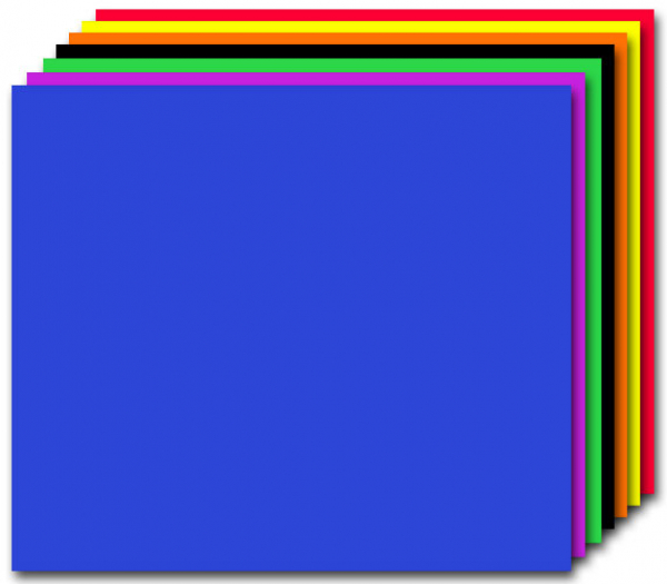 Seidentücher in verschiedene Farben 22 x 21 cm