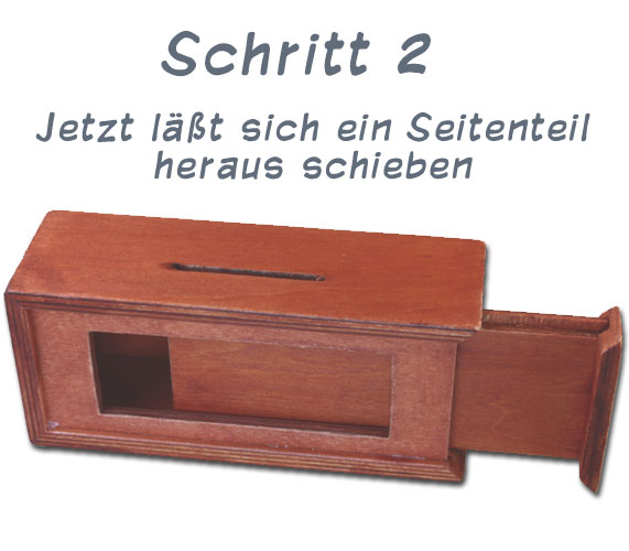 Kaffekasse mit Innenleben