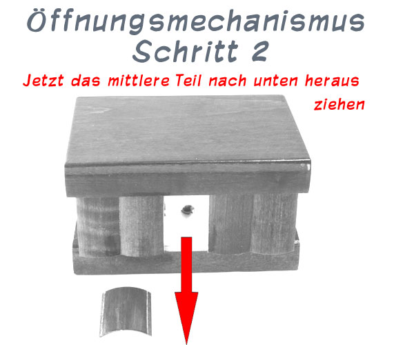 Kaffekasse mit Innenleben