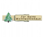 Preview: Glupperl mit einem bemalten Christbaum aus Holz