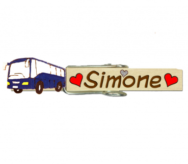 Glubbal mit einem dunkelbauen Omnibus