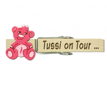 Teddybärenglupperl in rosa