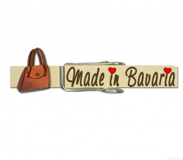 Wäscheklammer mit einer wunderschönen Palme