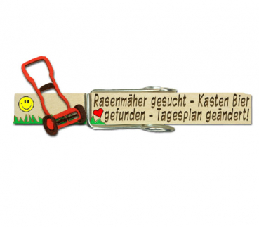 Wäscheklammer mit einer wunderschönen Palme