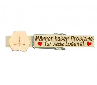 Glupperl mit einem handbemalten Frauenarsch