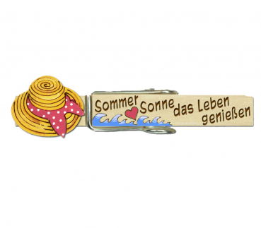 Glupperl mit einem Angelhaken