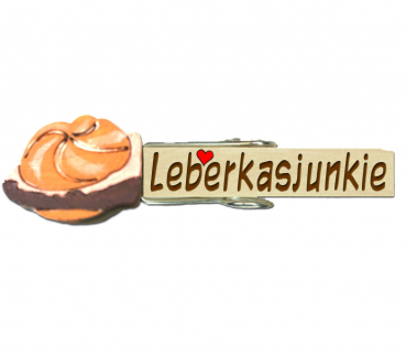 Glupperl mit einer coolen Leberkässemmel