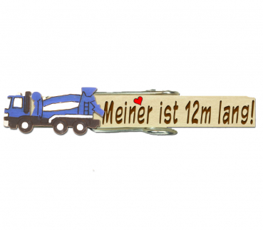Betonmischer blau-weiß