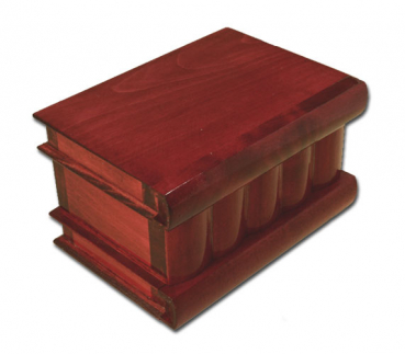 Bücher-Trick-Box weinrot Gr. 2