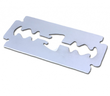 Rasierklinge als Flaschenöffner