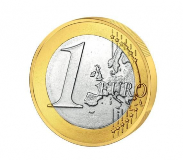 1 EUR Doppelseitenmünze