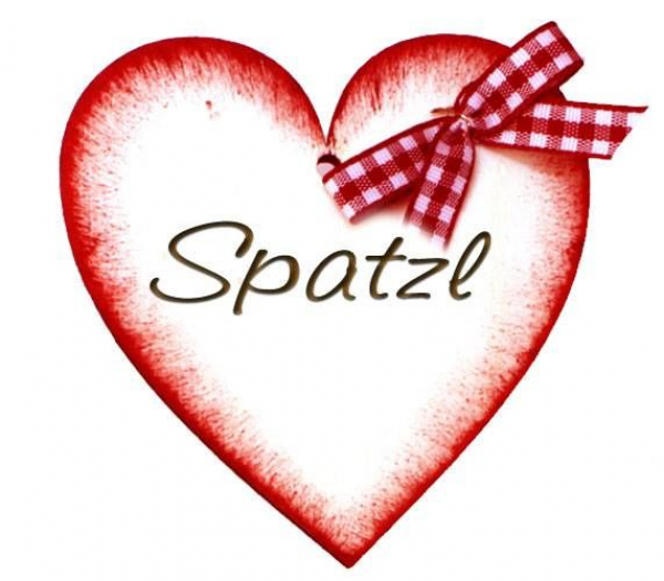 großes rotes Bayerischen Herzerl