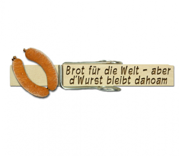 Glupperl mit ein paar Wurscht