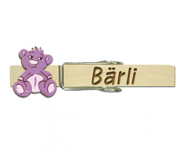 Teddybärenglupperl in lila