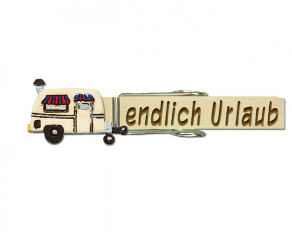 Wohnwagenglupperl blau-rot