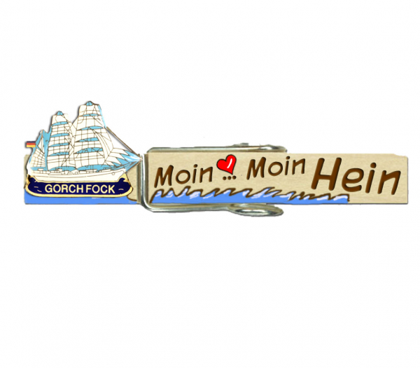 Wiesnglupperl mit der Gorch Fock