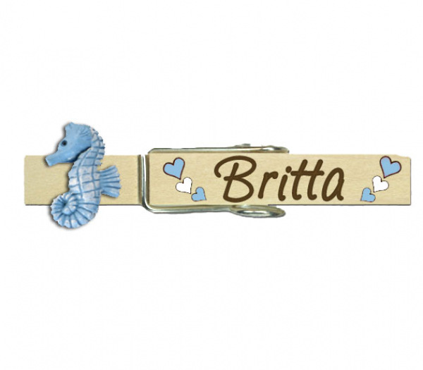 Wäscheklammer mit einer wunderschönen Palme