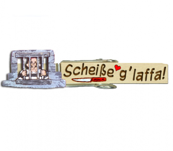 Glupperl mit einem Gefängnis