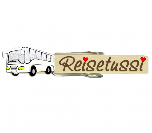 Glubbal mit einem weißen Omnibus