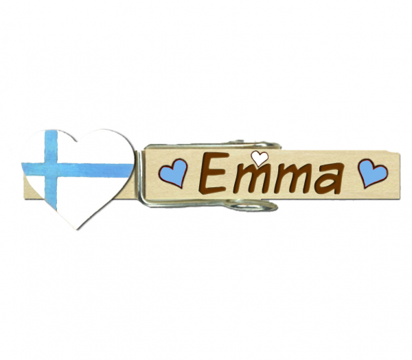 Glupperl mit dem Herzen Finnlands