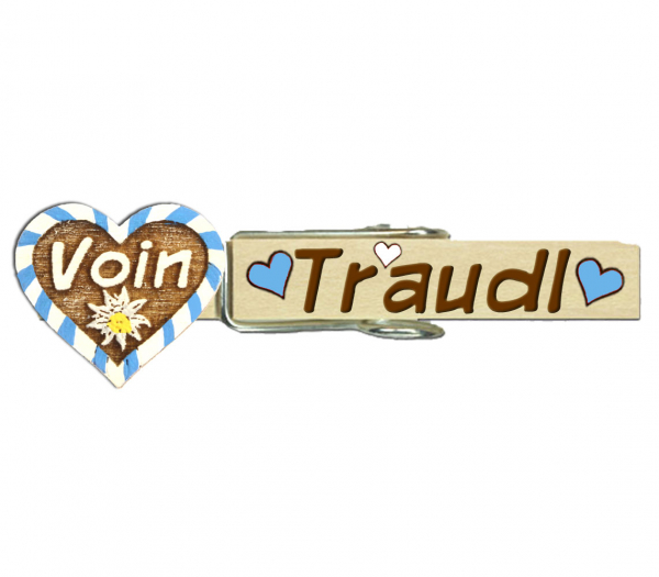 Glupperl mit dem Voiner Volksfestherz