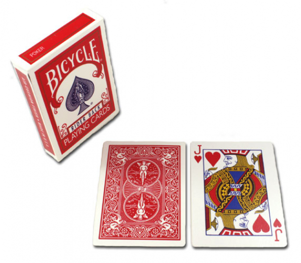 Bicycle 808 Pokerkarten rot