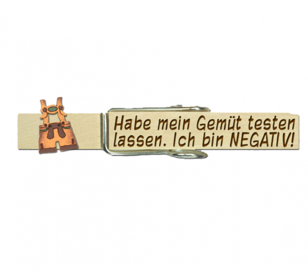 Lederhosenglupperl klein hellbraun