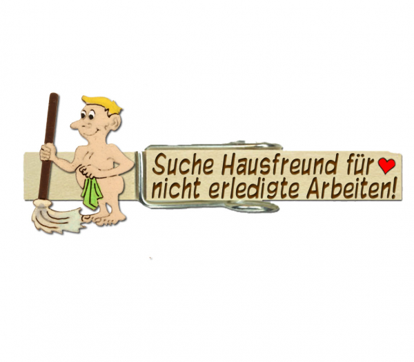Glupperl mit einem handbemalten Nacktputzer