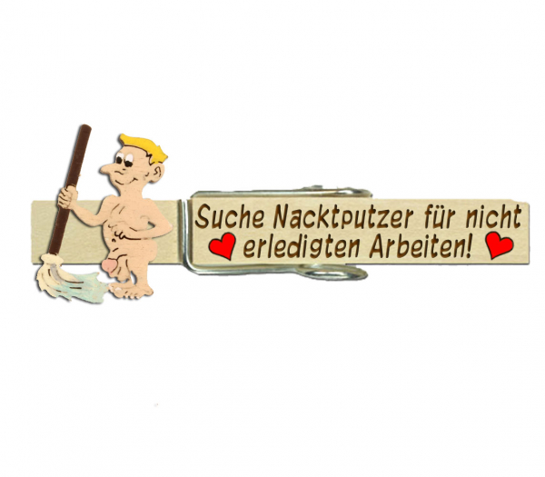 Glupperl einem erotischen Nacktputzer 1