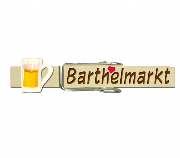 Glupperl mit einem 3D Maßkrug neu