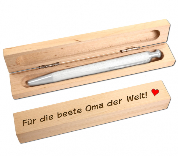 Holz-Kugelschreiber-Etiu