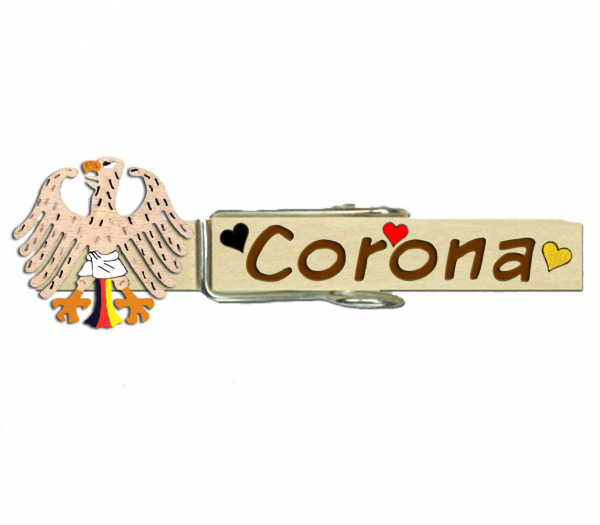 Glupperl mit unserem Bundesadler im momentanen Zustand