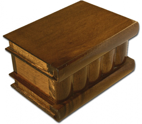 Bücher-Trick-Box dunkelbraun Gr. 3