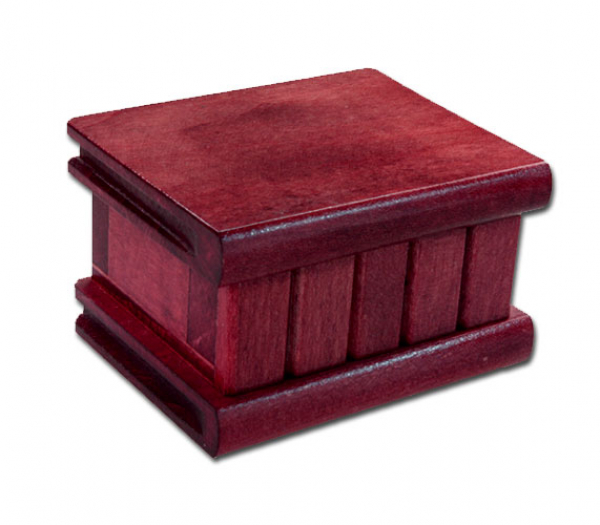 Bücher-Trick-Box weinrot Gr. 1