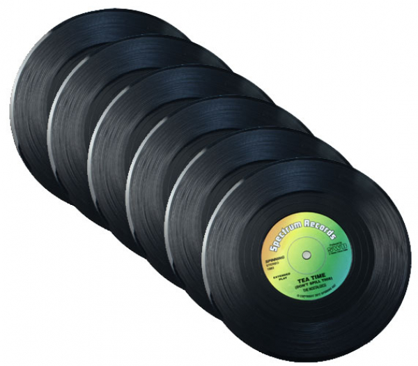 Schallplatten Untersetzer