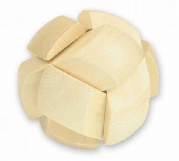 Holzpuzzle total verschlungen