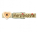 Wäscheklammer mit einer wunderschönen Palme