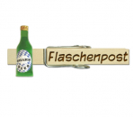 Glupperl mit Bierflasche