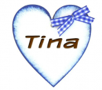 großes dunkelblaues Bayerisches Herzerl