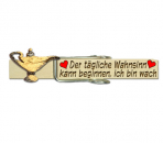 Glubbal mit Namen und einer handbemalten Wunderlampe