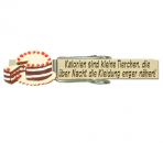 Glupperl mit einer bemalten Torte