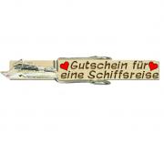 Wiesnglupperl mit Namen einem exklusiven Traumschiff