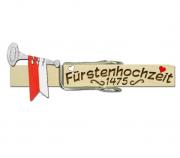 Glupperl mit einer rot-weiß bemalten Fanfare