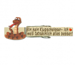 Wäscheklammer mit einer wunderschönen Palme