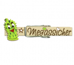 Glupperl mit einem hellgrünen stacheligen Kondom neu