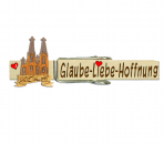 Glupperl mit dem einem handbemalten Kölner Dom