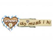 Barthelmarktglupperl mit einem handbemalten Barthelmarktherz