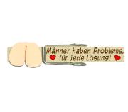 Glupperl mit einem handbemalten Männerarsch